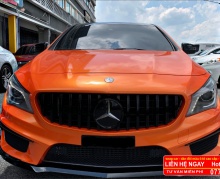 DÁN ĐỔI MÀU  CAM ĐẸP mercedes CLA  mercedes dán ô tô chuyên nghiệp wrap car decal xe hơi cao cấp nhàn decal decaltrangtrixe79 decal candy nhôm xướt chrome decal chuyển màu tem xe đẹp  giá rẻ dán ô tô tp hcm